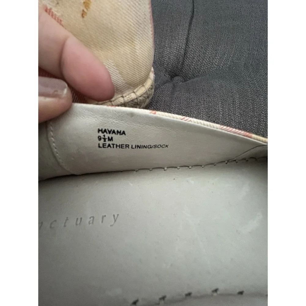 Sanctuary sock leather lining